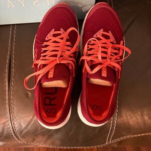 SAYSH The Felix Runner Women's Size 9 Red Athletic tennis shoes 1S0005 sneakers